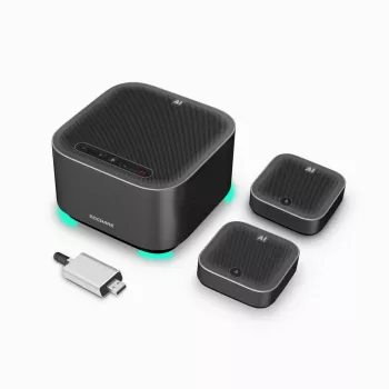 ROCWARE A10W konferencinė kamera didelėms salėms - 4K UHD, USB-C, 120°