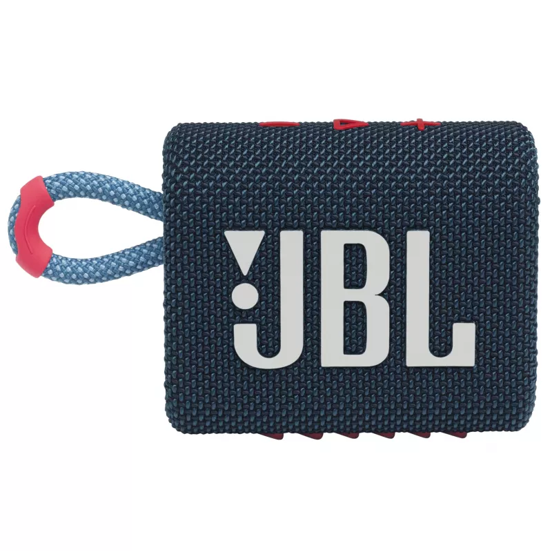 JBL Go 3 nešiojamas Bluetooth garsiakalbis - mėlynas
