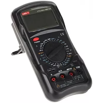 UNI-T UT-52 skaitmeninis įžeminimo varžos testeris, 2000Ω, 200V AC, 3½ skaitmenų LCD, 2/3 laidų, su foniniu apšvietimu, duomenų laikymu, automatinio išsijungimo funkcija