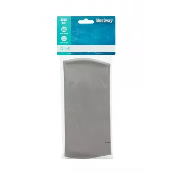 Bestway 26006 silikoninė plaukimo kepuraitė sidabrinė