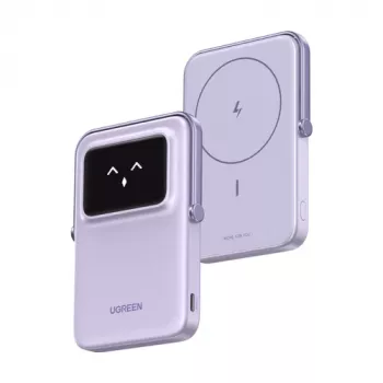UGREEN Uno PB571 5000 mAh USB-C Power Bank violetinė