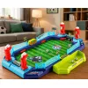 LEAN TOYS 2 in 1 stalo futbolo ir ledo ritulio žaidimas 2 žaidėjams