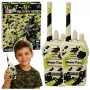 LEAN TOYS Military racijos USB 200 m atstumas, chaki, 2 vnt.