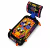 LEAN TOYS Arcade Game Pinball stalas su fliperiais, taškų skaitikliu, šviesomis ir garsu