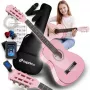 SUPRIMO JRC SET PK klasikinė gitara 1/4 rožinė su aksesuarais