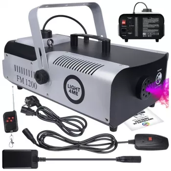 LIGHT4ME FM 1200 rūko mašina su nuotolinio valdymo pultu