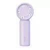 USAMS BC Series nešiojamas ventiliatorius 500mAh, violetinis