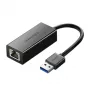 UGREEN USB 3.0 į Gigabit Ethernet tinklo adapterį CR111 juodos spalvos