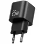 USAMS 25W GaN USB-C spartus įkroviklis - baltas