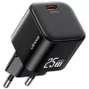 USAMS 25W GaN USB-C spartus įkroviklis - baltas