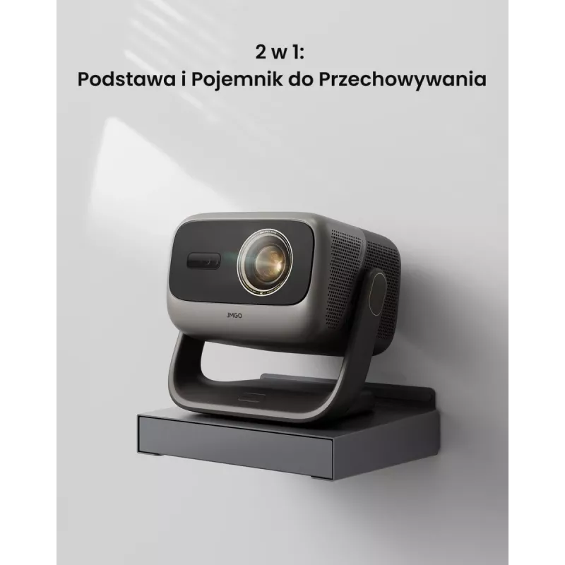 JMGO laikiklis N1 serijos projektoriams – kosminės pilkos spalvos aliuminio fiksuotas sieninis laikiklis