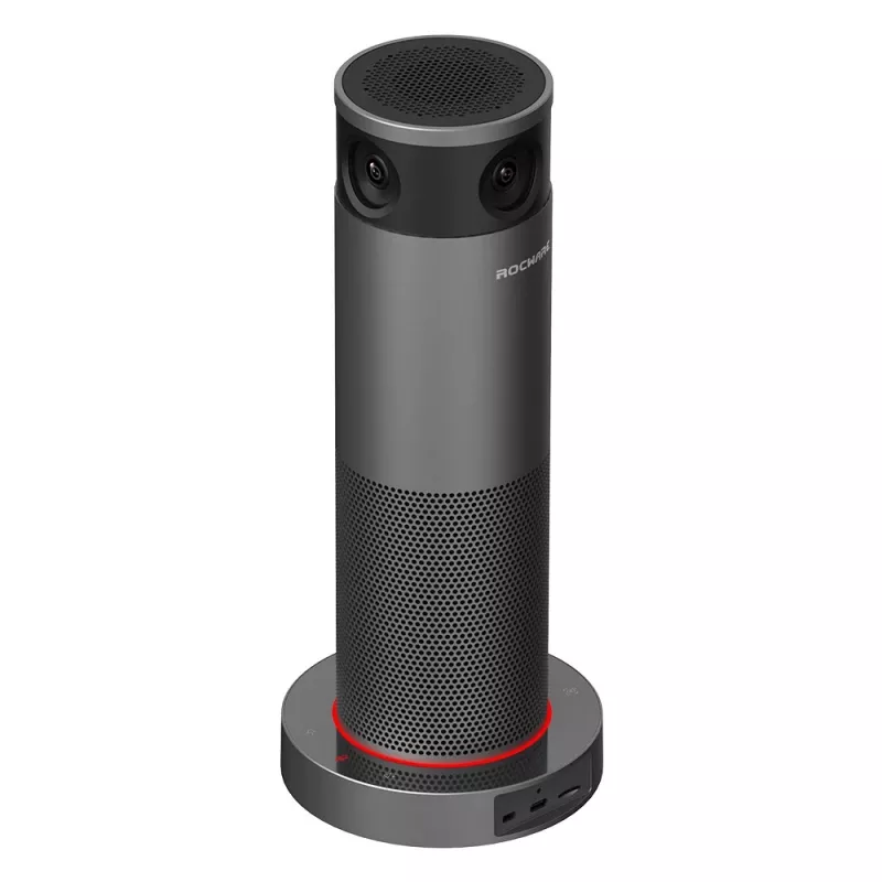 ROCWARE RC360 360° Panoraminė Wi-Fi IP kamera, 1080P Full HD, dvipusis garsas, naktinis matymas, vidaus patalpoms
