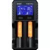 XTAR VX2 PRO SET 2 vietų daugiafunkcis įkroviklis su USB-C įvestimi ir power bank funkcija