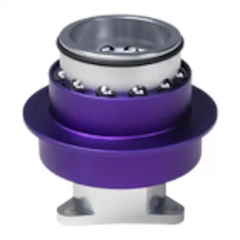 Conspit CDR Quick Release adapteris 50 mm PCD – violetinis/sidabrinis