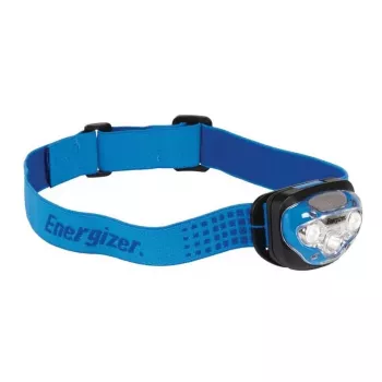 Energizer 326243 LED galvos žibintas, 200 liumenų, IPX4 atsparus purslams, 3 AAA baterijos įeina, juodas