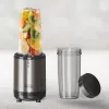 BLACK+DECKER ES9120160B asmeninis blenderis 1000W su 2x 600ml Tritan buteliukais ir kelioniniais dangteliais