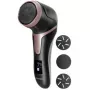 CONCEPT Electric Foot File PN3020 Black – įkraunamas nuospaudų šalintuvas su 2 kvarciniais voleliais, 90 min. belaidžio veikimo
