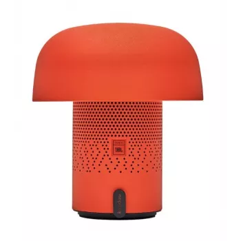 KOODUU Sensa Play nešiojamas Bluetooth garsiakalbis su RGB LED lempa, IPX4, TWS, USB-C, oranžinė