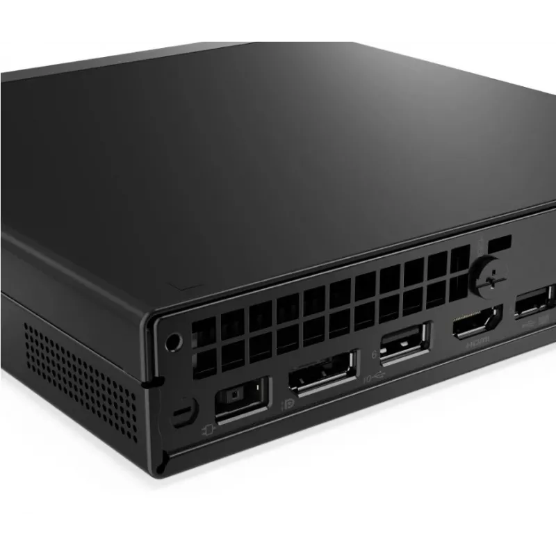 Lenovo ThinkCentre Neo 50q G7 Tiny kompiuteris - Intel Core 5 320, 16GB RAM, 1TB SSD, Windows 11 Pro, Wi-Fi 6, juodas