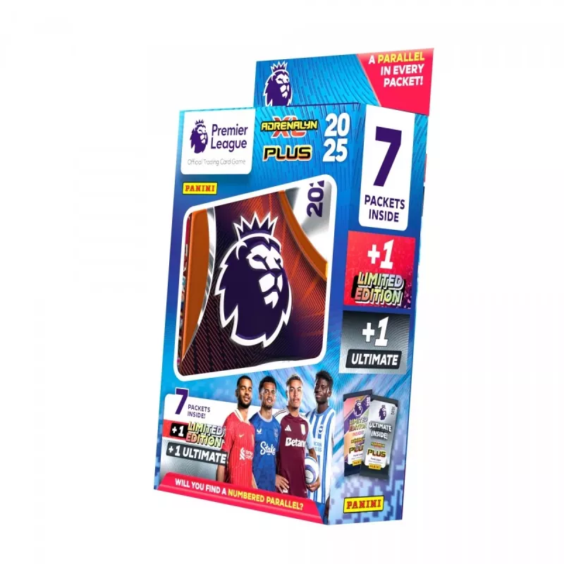 Panini Adrenalyn XL Calciatori 2023-2024 Starter Pack - Italijos futbolo kortelės su albumu, 4 papildymo pakeliais ir 2 riboto leidimo kortelėmis
