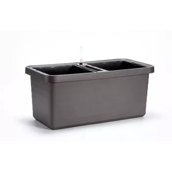 URBALIVE BERBERIS DUO savaiminio laistymo vazonas 78 x 39 cm pilkas