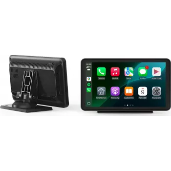 SENCOR SCT M760 BWT 7 colių 2DIN automobilinis radijas su CarPlay, Android Auto, Bluetooth ir galinės kameros įvestimi