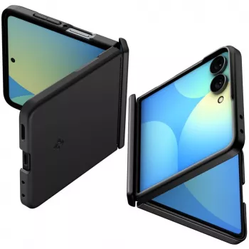 SPIGEN AIR FIT PRO MAGSAFE GALAXY Z FLIP 8 juodos spalvos