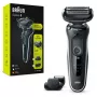BRAUN Shaver Series 5 51-W1500s šlapio ir sauso skutimosi elektrinis skustuvas, juodas