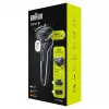 BRAUN Shaver Series 5 51-W1500s šlapio ir sauso skutimosi elektrinis skustuvas, juodas