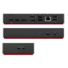 Lenovo Renewed ThinkPad Universal USB-C Dock 40AY 90W naudotas su maitinimo adapteriu