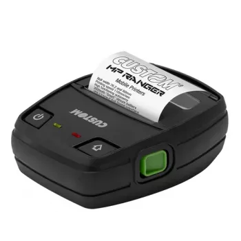 Custom Mobile Printer MP Ranger 58 mm nešiojamasis terminis spausdintuvas – Bluetooth, USB-C, 203 dpi, IP54, 2000 mAh baterija