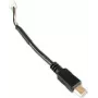 ELATEC CAB-M1 USB 2.0 Mini-B laidas, 12 cm, juodas