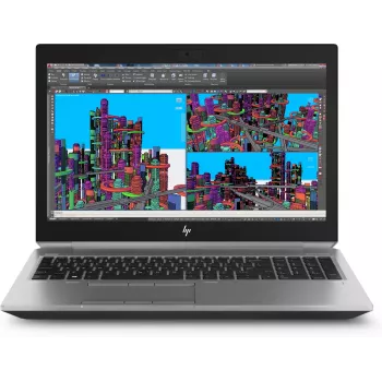 HP ZBook 15 G5 nešiojamas kompiuteris / i7 / 32GB RAM / SSD diskas / 15,6 colio FHD