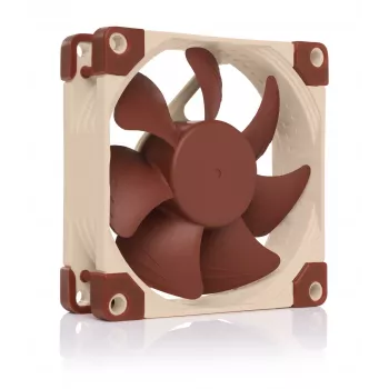 Noctua NF-A8 PWM 80 mm korpuso ventiliatorius - 4 kontaktų PWM, 2200 RPM, rudas/ smėlio spalvos