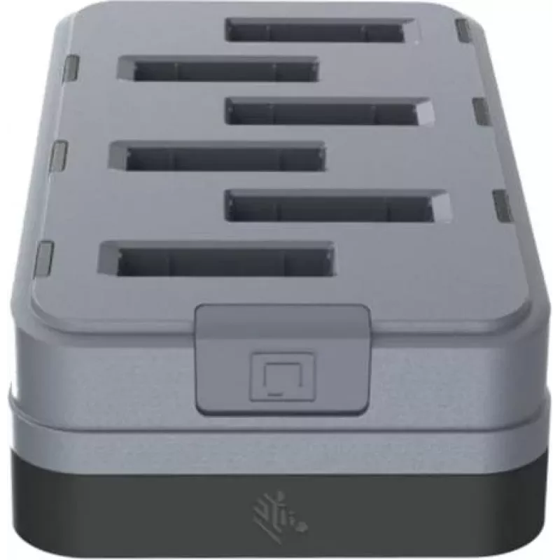 Zebra WS301 6 lizdų atsarginės baterijos įkroviklis, USB Type-C