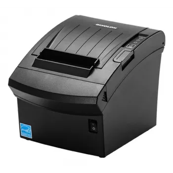 BIXOLON SRP-352plusV 203 dpi kvitų spausdintuvas su automatiniu pjaustytuvu, USB, RS-232, Ethernet - juodas