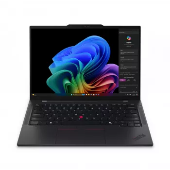 Lenovo ThinkPad T14s Gen 6 Snapdragon® X Elite X1E-78-100 512GB SSD 32GB 14 colių (1920x1200) jutiklinis ekranas, WIN11 Pro, juodas, apšviečiama klaviatūra, pirštų atspaudų skaitytuvas, 1YW