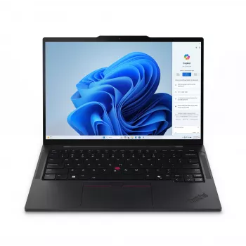Lenovo ThinkPad T14s Gen 5 Core™ Ultra 5 135U 512GB SSD 32GB 14 colių (1920x1200) LIETIMAS WIN11 Pro ECLIPSE BLACK apšviečiama klaviatūra FP skaitytuvas 1YW