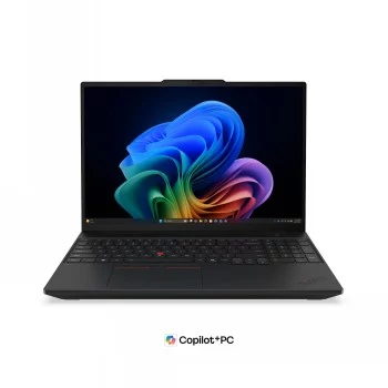 Lenovo ThinkPad T16 Gen 5 21WT000XMX verslo nešiojamas kompiuteris, Intel Core Ultra 5 325, 16 colių WUXGA, 16GB LPDDR5x, 512GB SSD, Windows 11 Pro