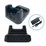 Unitech HT330 1 lizdo USB lopšys su atsarginės baterijos lizdu ir maitinimo adapteriu