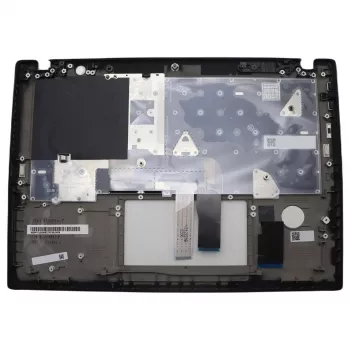 Lenovo 5M11L92938 klaviatūra su C dangteliu, foniniu apšvietimu, UK išdėstymu, juoda
