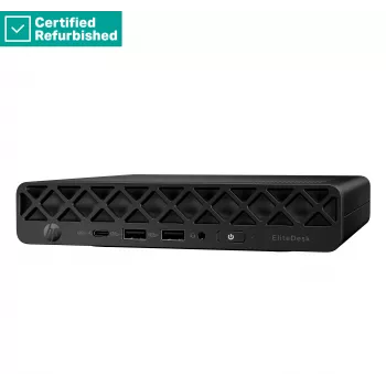 RENEW SILVER HP EliteDesk 8 G1i Mini - Ultra 9-285, 64GB, 1TB SSD, USB Mouse, Win 11 Home, 1 metai