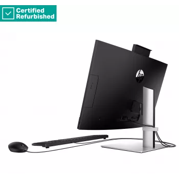 HP Pro 440 G9 23,8 colio All-in-One kompiuteris - i7-13700T, 16GB, 512GB SSD, FHD nepalietiagalvė, aukščio reguliavimas, be garsiakalbių, USB pelė, Win 11 Pro, 1 metų garantija
