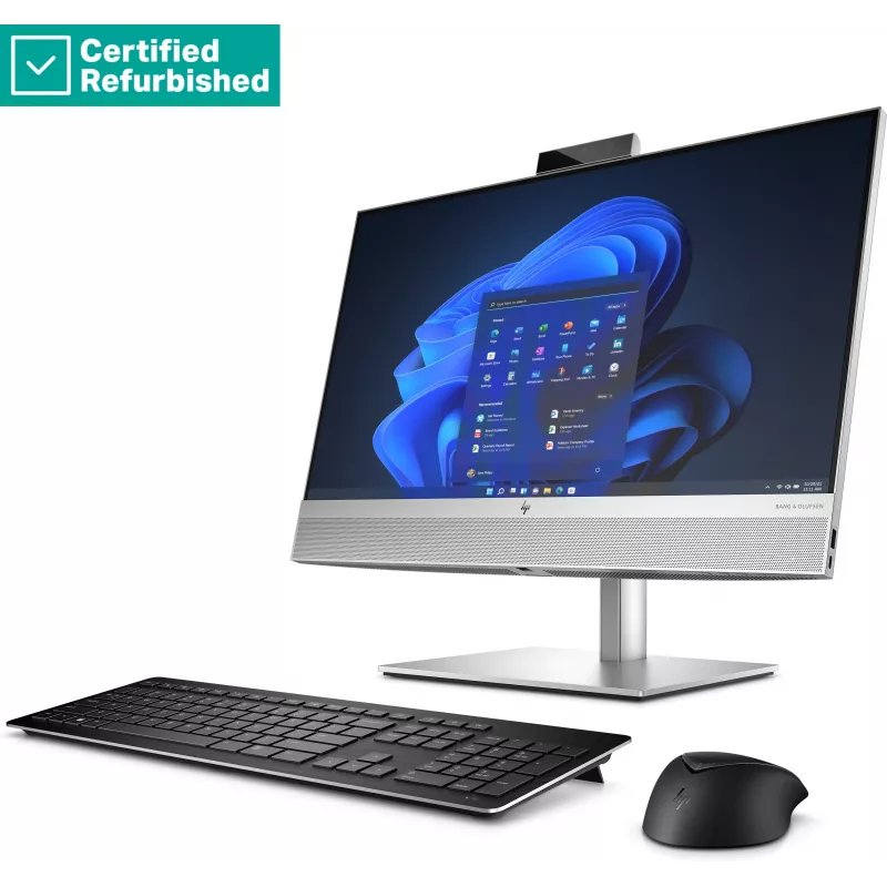 HP Elite 840 G9 23,8 colio All-in-One kompiuteris (atnaujintas) - i7-14700, 16GB, 512GB SSD, FHD, Win 11 Pro