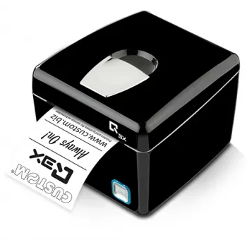 Custom Q3X kvitų spausdintuvas – terminis, 8 cm ritinys, USB/Ethernet/Serial, juodas