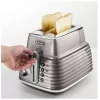 De'Longhi Scultura CTZ2103BG 2 skiltelių skrudintuvas, 900 W, šampano aukso spalvos