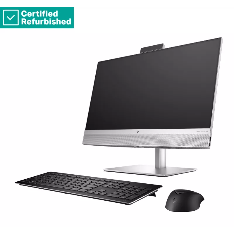 HP Elite 840 G9 AIO 23,8 colio All-in-One kompiuteris - i7-14700, 16GB, 1TB SSD, sidabrinis (atnaujintas)
