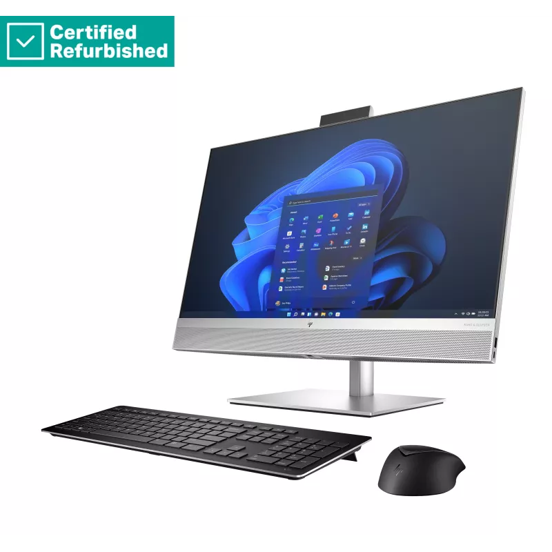HP Elite 870 G9 27 colių All-in-One kompiuteris - i7-14700, 32GB, 1TB SSD, Windows 11 Pro, atnaujintas (99A42ETR#ABZ)