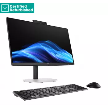 HP ProStudio 4 AIO 24 atnaujintas All-in-One kompiuteris - Intel Ultra 5-235, 32GB, 512GB SSD, 23,8 colio FHD liečiamas ekranas, aukštį reguliuojamas stovas, USB pelė, Win 11 Pro, 1 metų garantija