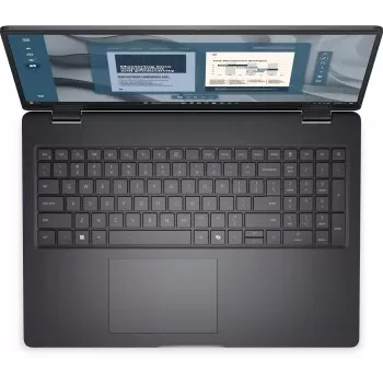 DELL Pro 16 R5-220 16 colių FHD+ nešiojamasis kompiuteris - 16GB/512GB SSD, Windows 11 Pro, magnetito spalvos (US klaviatūra)